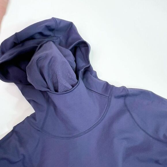 Lululemon Cadence Crusher Hoodie Womens 4 Deep Indigo Pullover Long Sleeve - Picture 3 of 9